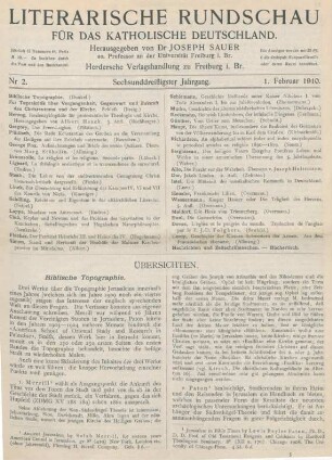 57-61Biblische Topographie