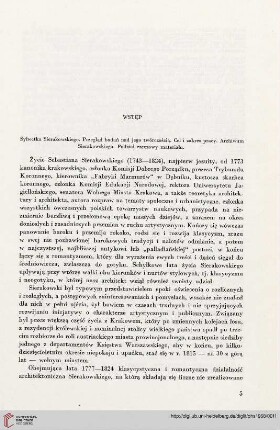 Działalność architektoniczna Sebastiana Sierakowskiego : projekty klasycystyczne i neogotyckie; (1777 - 1824)