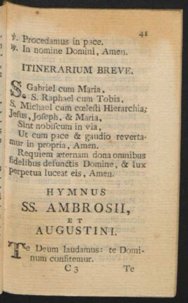 Itinerarium breve