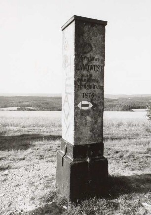 Säule der Sächsischen Landesvermessung (Station 148) auf dem Wirtsberg