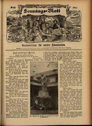 Ausgabe vom Sonntag, den 01. Dezember 1912.