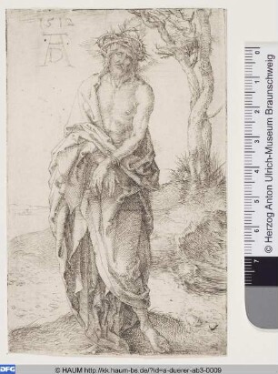 Der Schmerzensmann mit gebundenen Händen (Ecce homo)