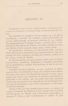 Sección VI