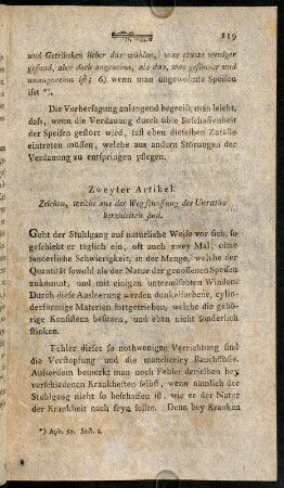 119-130, §. 1. Verstopfung. - §. Erbrechen.