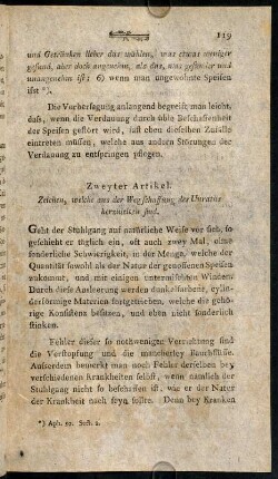 119-130, §. 1. Verstopfung. - §. Erbrechen.