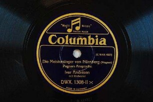 Die Meistersinger von Nürnberg : Pogners Ansprache / (Wagner)