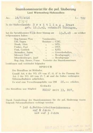 Breitling, Ernst