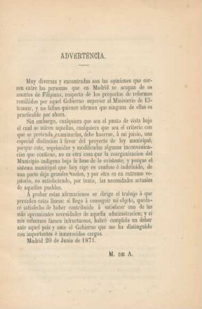 Advertencia