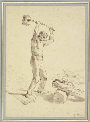 Le fendeur de bois