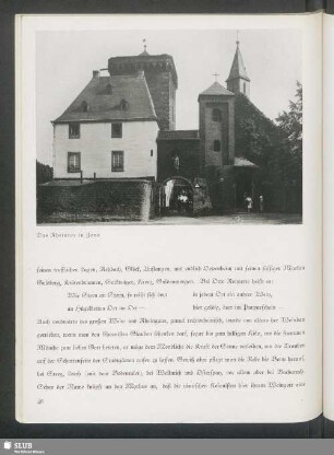 Das Rheintor in Zons