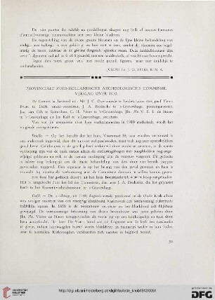 2.Ser. 5.1912: Pronciale Zuid-Hollandsche archeologische commissie verslag over 1910