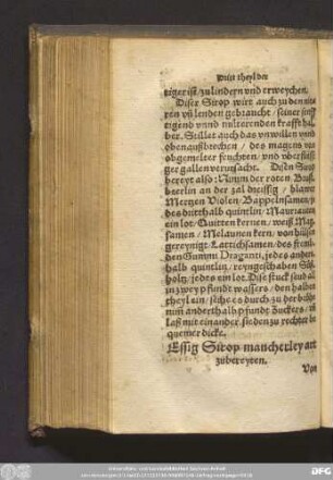 Essig Sirop mancherley art zubereyten.
