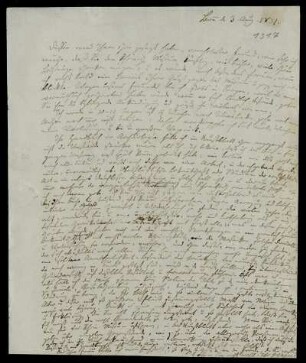 Nr. 1317: Brief von Friedrich Gottlieb Welcker an Karl Otfried Müller, Bonn, 3.8.1831