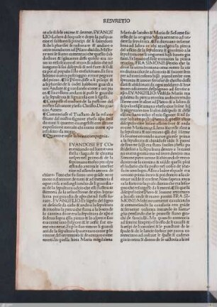 Resvretio [Resurrectio]