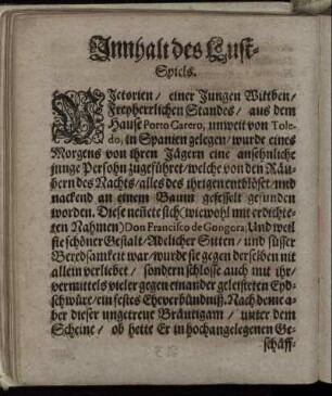 [Der betrogene Betrug. Lust-Spiel]