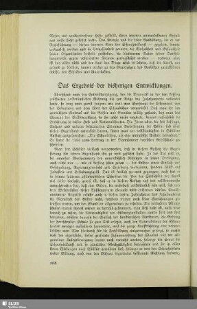 Das Ergebnis der bisherigen Entwicklungen