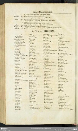 Index Authorum