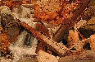 Wasserfall in Brannenburg bei Rosenheim