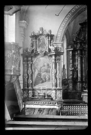 Dettingen: Pfarrkirche St. Petrus (Nebenaltar)