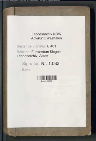 Rechtsstreit zwischen Albrecht von Selbach genannt Lohe und Angelina (Engelke) von Berninghausen, Witwe des Christoph von Selbach genannt Lohe, wegen der Wittumsteilung nach dem Tod ihres Ehemanns und wegen der Bezahlung seiner Schulden