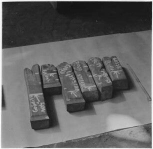 Knüppelenden; Blockoberflächen; Brigade Bienert Walzwerk, BBS Werkstoffprüfer