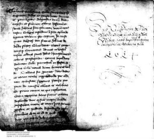 MOSBACH im BACHGAU, JOHANNITERKOMMENDE: Zusammenstellung von Urkundenabschriften über Besitzrechte und Nutzungen der Johanniterkomturei Mosbach im Bachgau, angelegt 1614