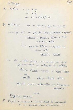 45-47, Ditongos