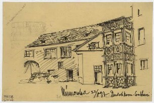 Gebäude in Münnerstadt, Auslucht
