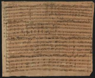 Variationen; vl, strings; A-Dur
