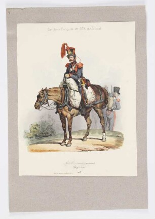 Artillerie, aus: "Französische Kavallerie"