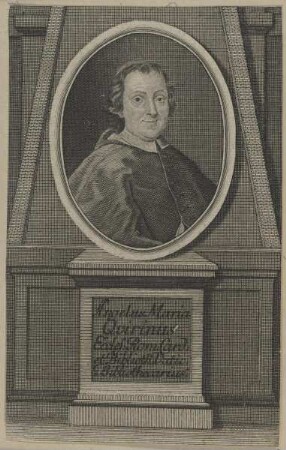 Bildnis des Angelus Maria Qvirinus