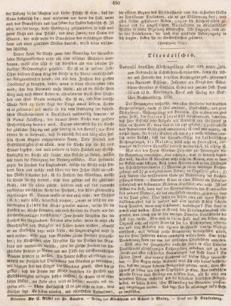 460 Literarisches
