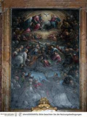Allerheiligen in Verehrung der Heiligen Dreifaltigkeit