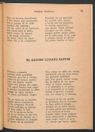 El gaucho Luciano Santos