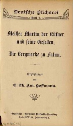 Meister Martin der Küfner und seine Gesellen