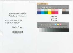 Entnazifizierung Franz Dath , geb. 03.12.1892 (Arbeiter)