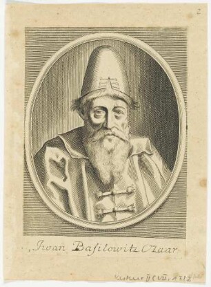 Bildnis des Iwan Basilowitz, Czaar