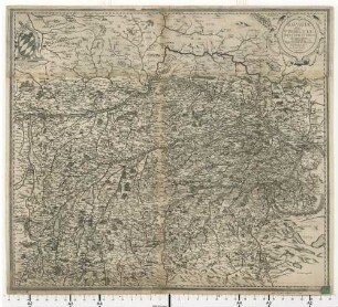 Bavariae olim Vindeliciae Superioris et Inferio. delineatio