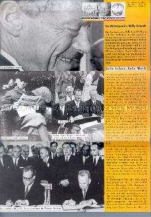 Informationsblatt der Bundeskanzler-Willy-Brandt-Stiftung über das Leben Willy Brandts