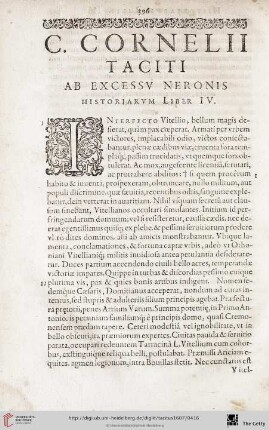 Ab excessiv Neronis historiarum Liber IV.