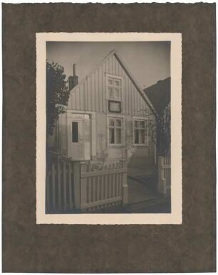 Fotografie Wohnhaus Max Reger