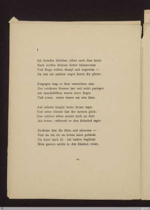 Vorspiel I : [SW V: keine Sigle]; [SW V, S. 10/104]