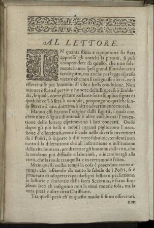 Al Lettore