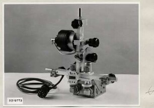 Baulelemente 3 cm, Gegentakt-Mischkopf, vorn, Foto 1955