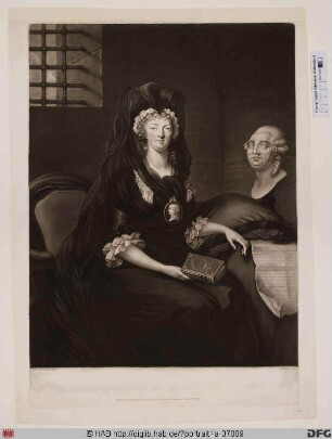 Bildnis Marie Antoinette, Königin von Frankreich, geb. Erzherzogin von Österreich