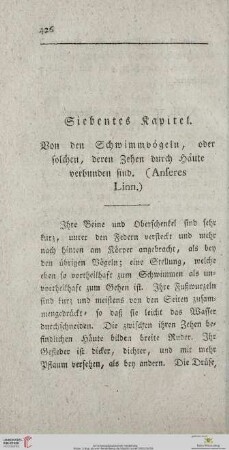 Siebentes Kapitel