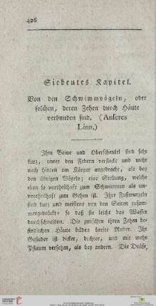 Siebentes Kapitel