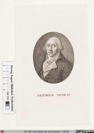 Bildnis (Christoph) Friedrich Nicolai