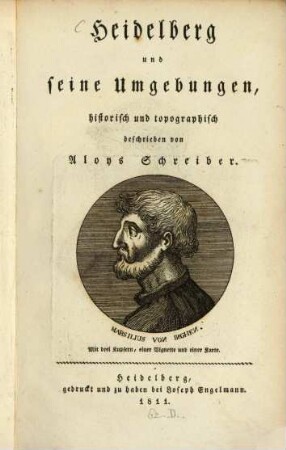 Heidelberg und seine Umgebungen historisch und topographisch beschrieben