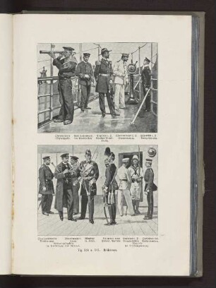 Fig. 514 und 515 Uniformen